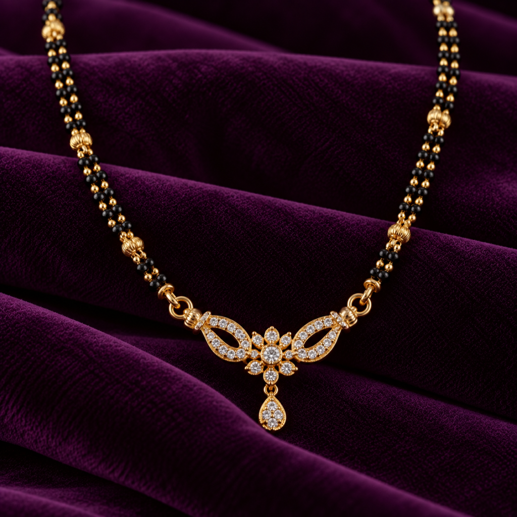 Mangalsutra/ black beads
